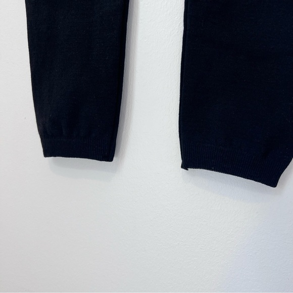 A‎ New Day Womens High Waist Ponte Leggings Knit Black Slimming Warm Large/XL - Picture 6 of 16